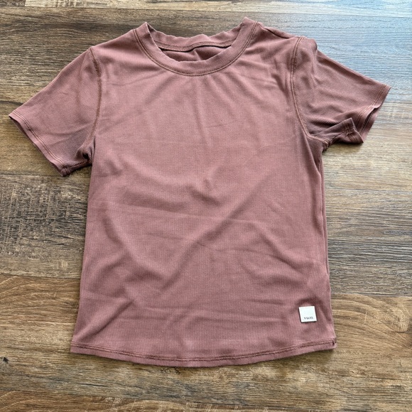 Vuori Tops - Vuori Ribbed athletic Top Small